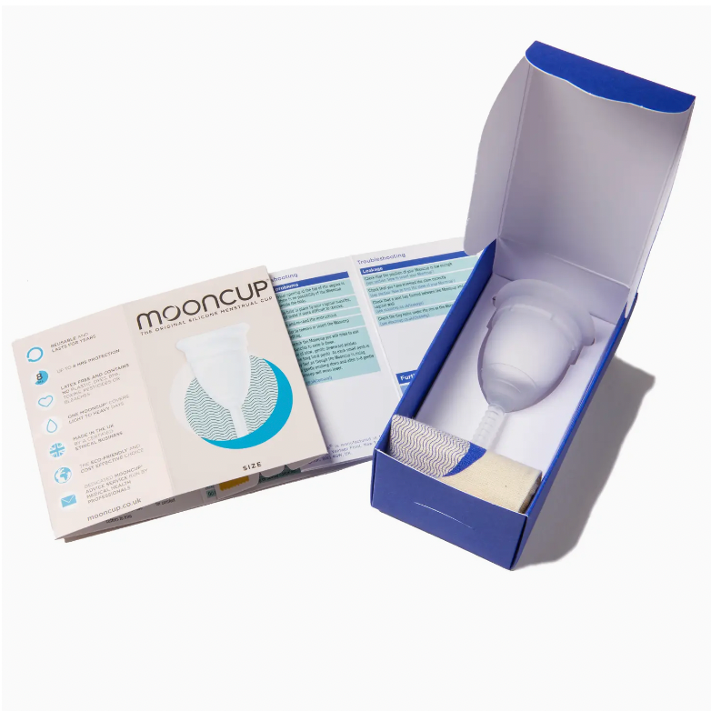 Mooncup® Menstrual Cup (Sizes A & B)